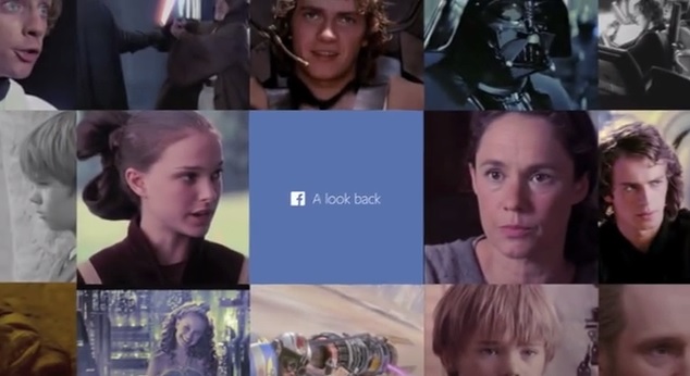 Facebook “A Look Back” – Retrospectiva de Darth Vader!